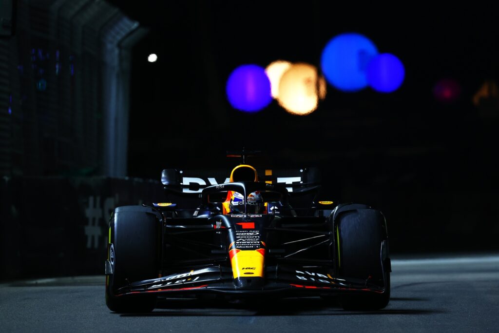 Max Verstappen terminou o GP de Singapura no quinto lugar (Foto: Red Bull Content Pool)